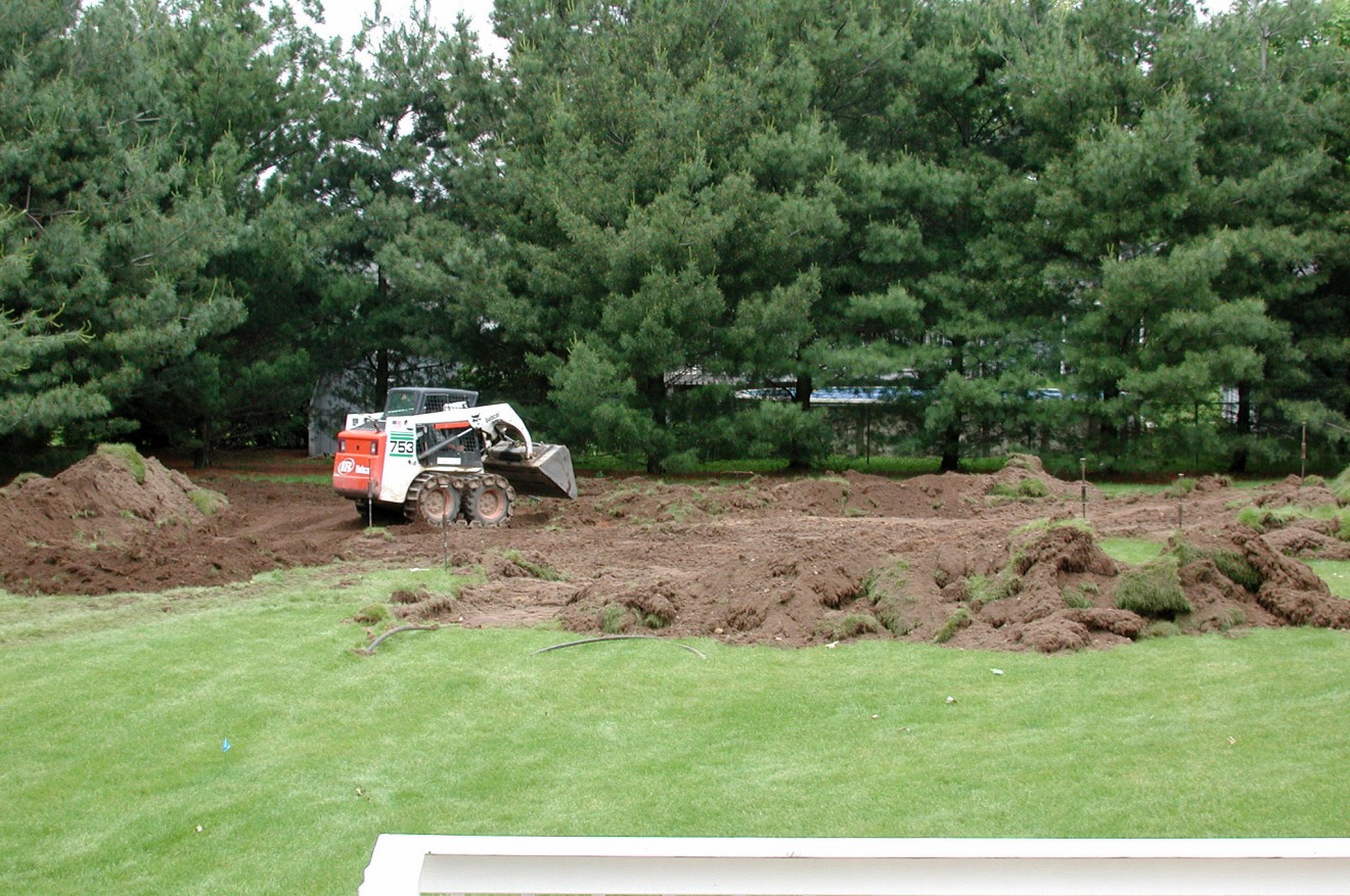 Clearing Topsoil